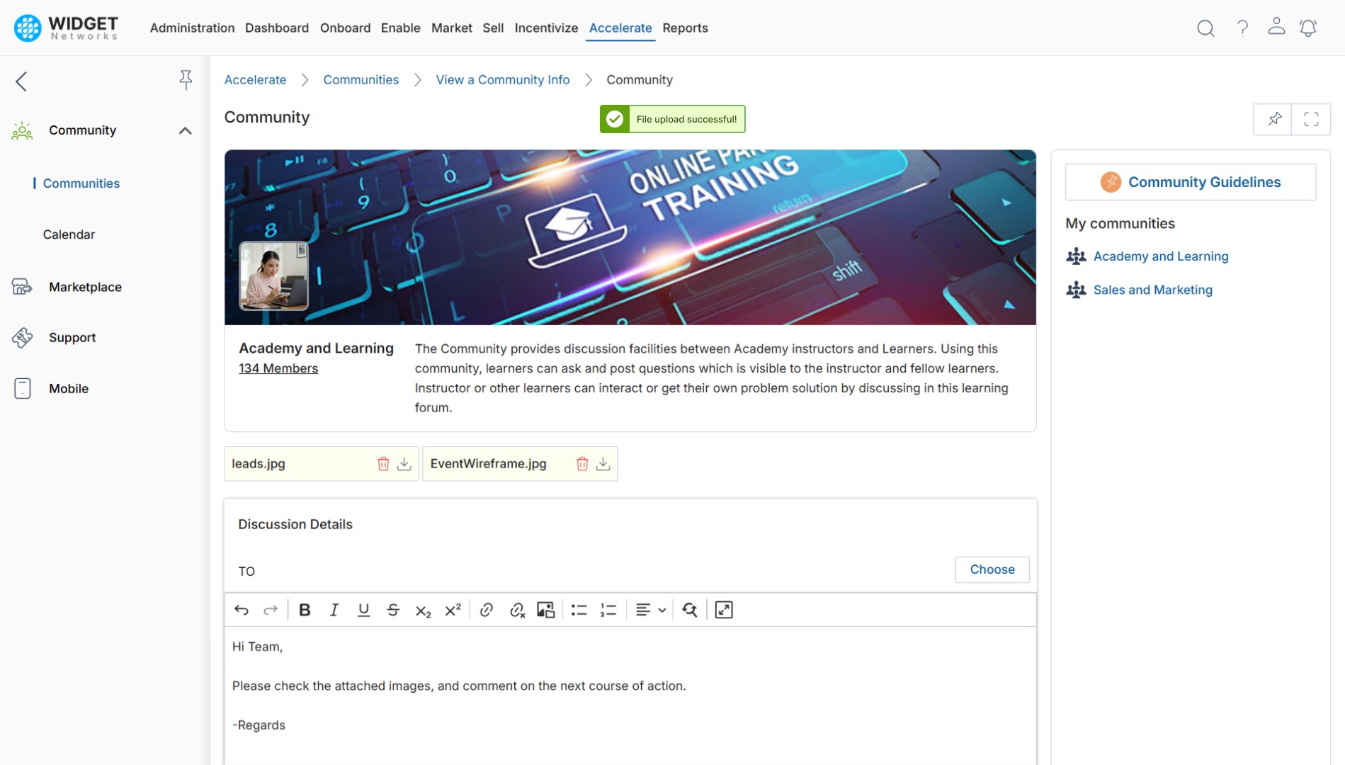 Centralized Content and Asset Sharing