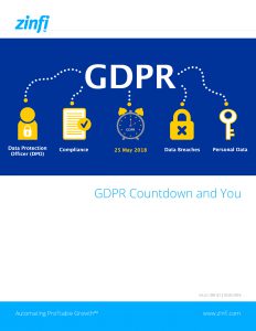 GDPR Count down and You