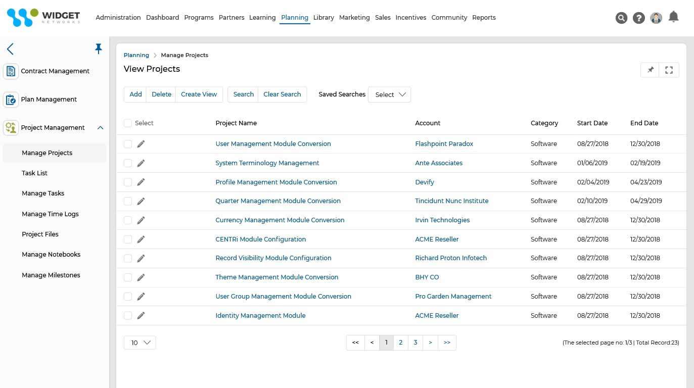 Projects & Tasks Management Planning Manage Projects