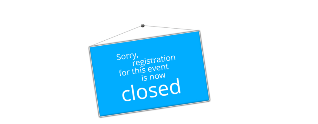 Webinar Registration Closed