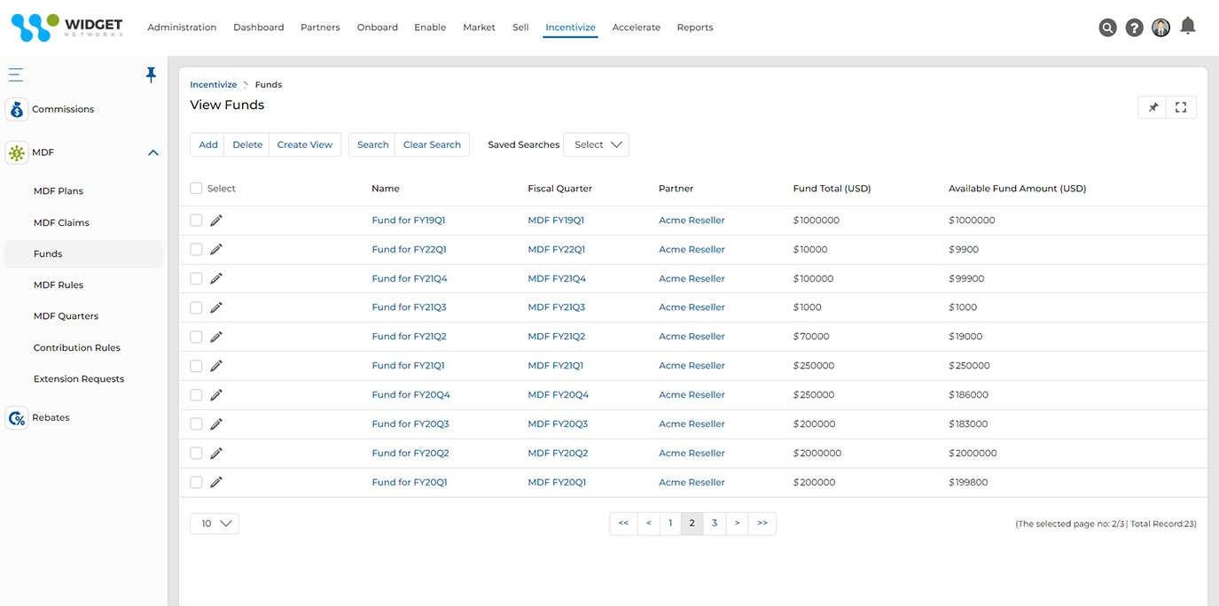 MDF Fund Upload Management