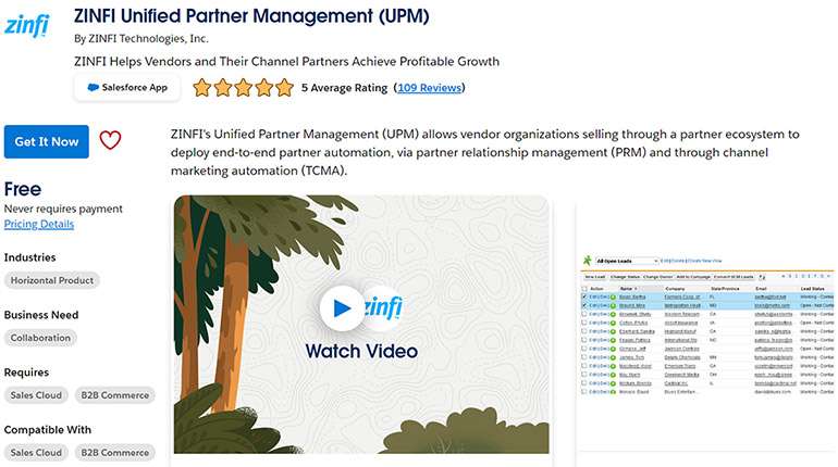 Five-Star Rating on Salesforce AppExchange