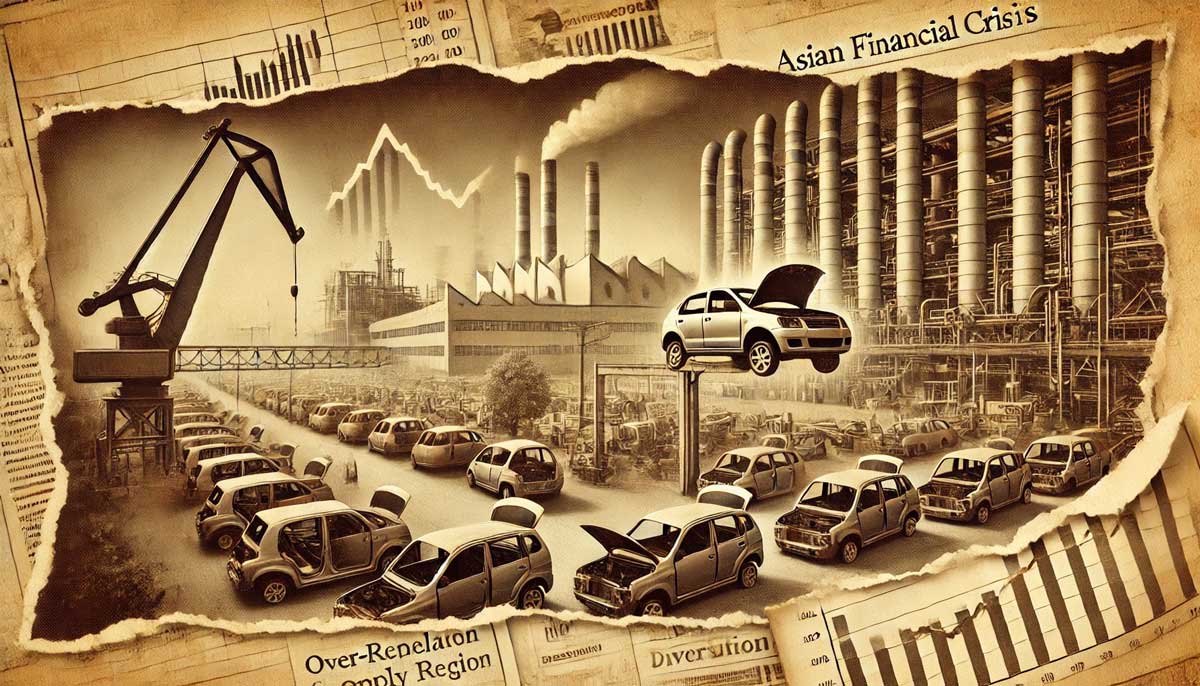 The Asian Financial Crisis of 1990s impacted the automotive partner ecosystem