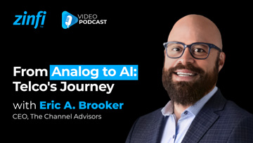 Feet on the Street Video Podcast featuring Eric Brooker – From Analog to AI: Telco’s Journey