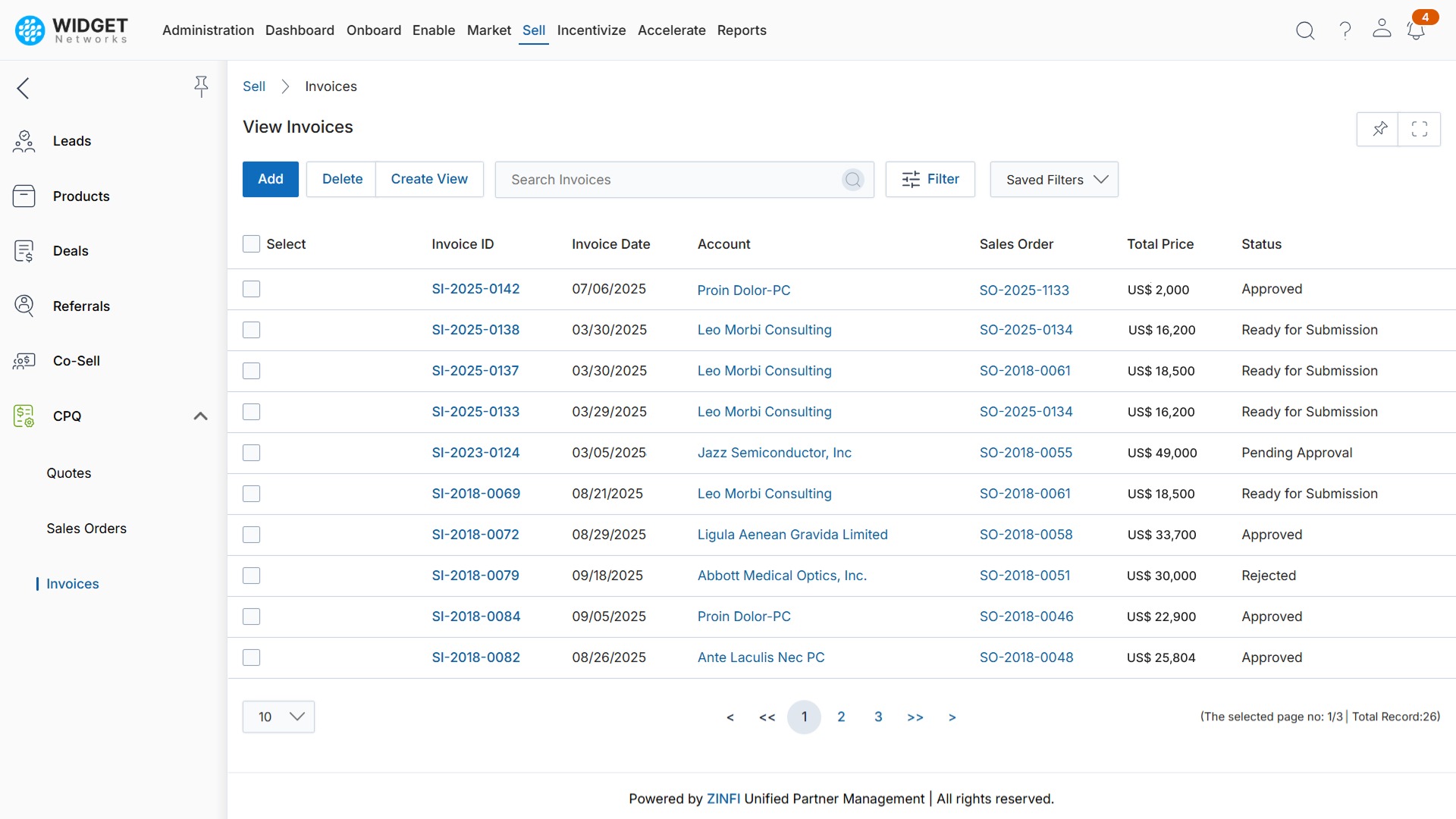 Centralized Quoting and Order Management